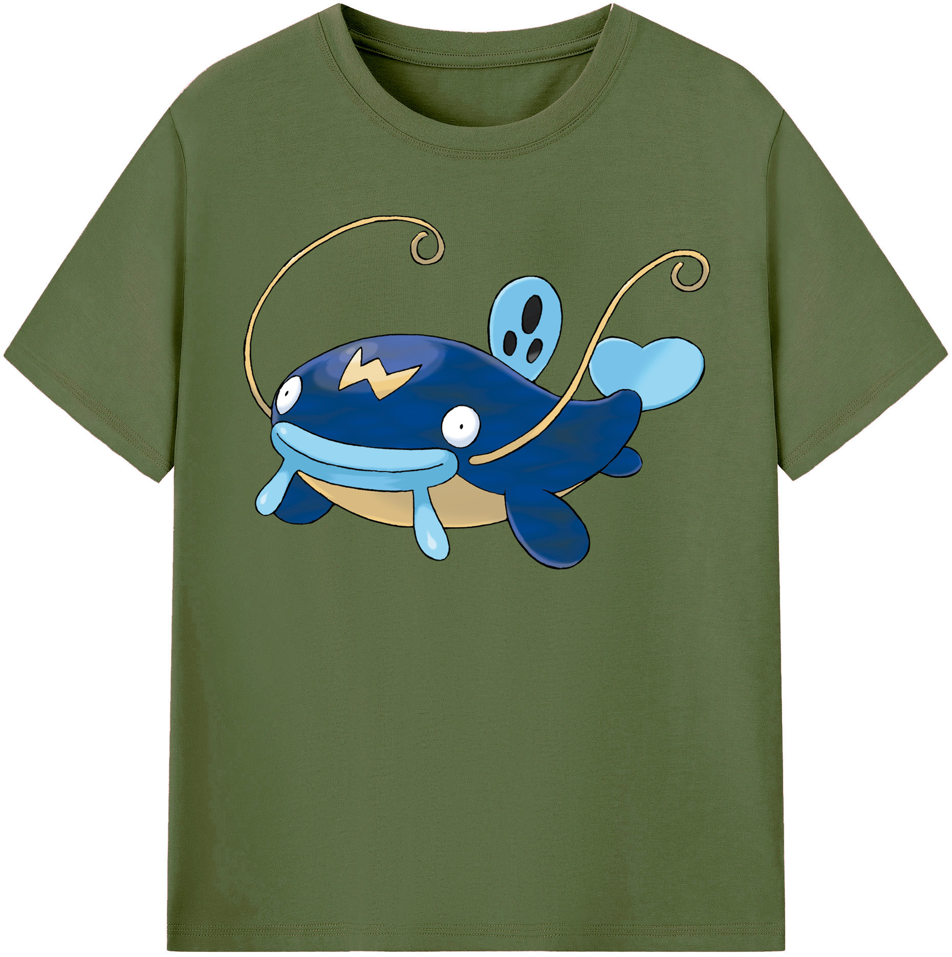（画像用） ポケットモンスター Pokémon 綿100％半袖Tシャツ（フロントプリント）
